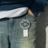 11 戴爾冰川藍直筒牛仔褲/ 1色