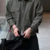 13 比歐水洗軍風休閒外套/ 2色