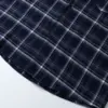 麥特柔霧磨毛格紋襯衫/ 4色