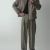 15 帕里混紡寬鬆休閒褲/ 4色