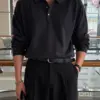 席帕切線翻領針織上衣/ 7色