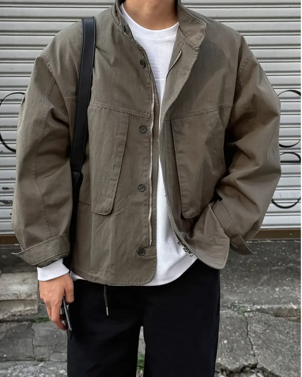 18 貝爾立領軍裝野戰外套/ 3色
