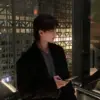 26 迪菲人字紋麂皮西裝外套/ 6色