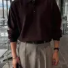 席帕切線翻領針織上衣/ 7色