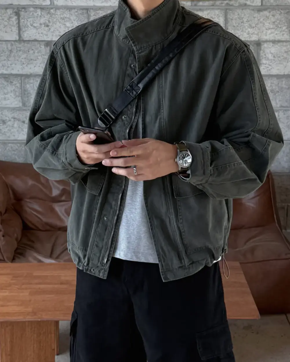 布魯復古軍裝野戰外套/ 2色